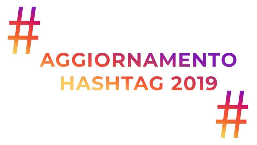 aggiornamento instagram hashtag