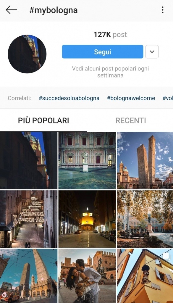 Comune di Bologna su Instagram